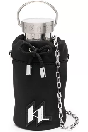 Karl Lagerfeld Sports Equipment - K/Monogram bottle and holder set - Silver