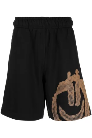 MISBHV Monogram-smiley track shorts