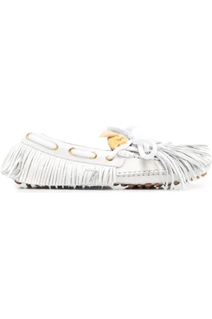 13 09 SR Pulwhi fringed leather loafers