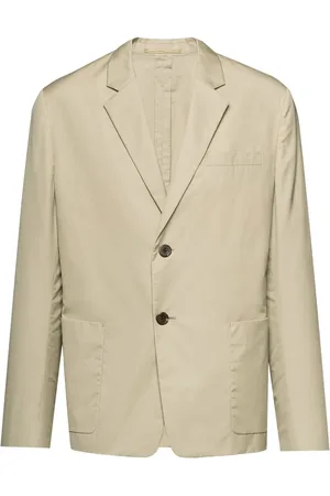 Prada Single-breasted cotton blazer