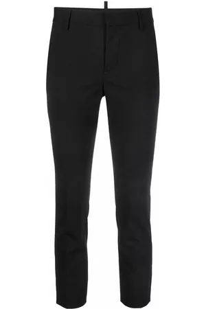 Dsquared2 Women Skinny Pants - Slim-fit cropped trousers - Black