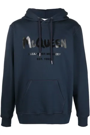 Alexander McQueen Logo-print hooded sweatshirt