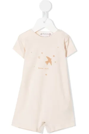 BONPOINT Graphic-print romper
