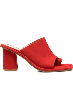 Scarosso Gwen 85mm suede mules