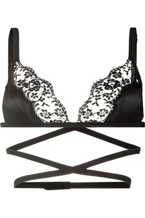 Dolce & Gabbana Lace-detailing satin bra