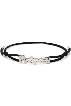 Alexander McQueen Logo-plaque bracelet
