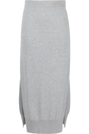Barrie High-waisted knit skirt