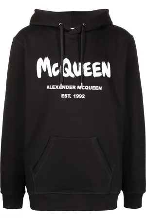 Alexander McQueen McQueen Graffiti logo hoodie