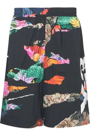 Y-3 Floral-print swim shorts