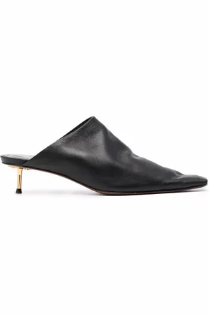 Nanushka Elongated square toe 50mm mules