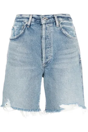 Citizens of Humanity Raw-hem denim shorts
