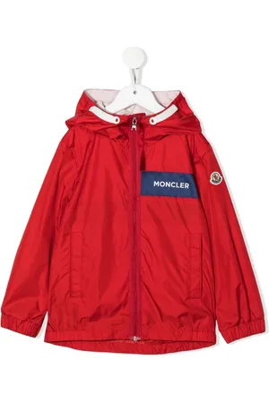 Moncler Logo patch rain jacket