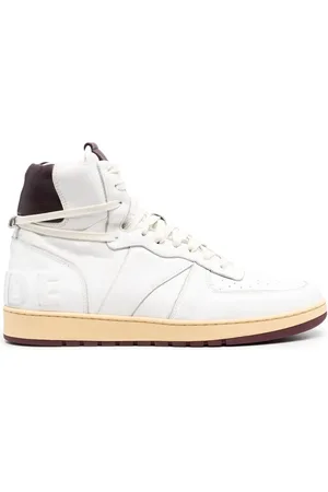 Rhude Panelled high-top sneakers