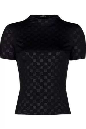 MISBHV monogram-print Slim T-shirt - Farfetch