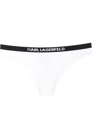 Karl Lagerfeld Logo-waisted bikini brief