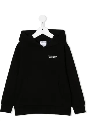 MARCELO BURLON Tempera Cross logo-print hoodie