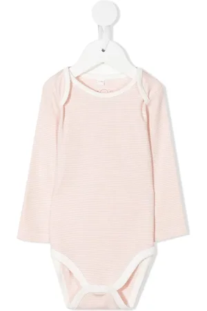 Mori Stripe-detail romper