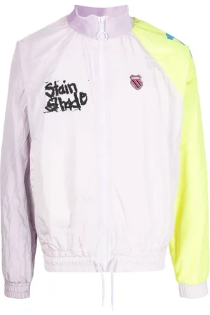 Stain Shade K-Swiss tie-dye zip-up jacket