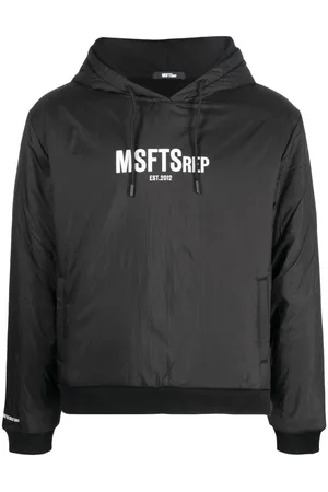 Msftsrep Logo-print detail hoodie