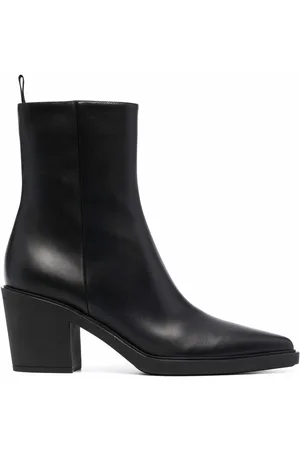 Gianvito Rossi Dylan leather ankle boots