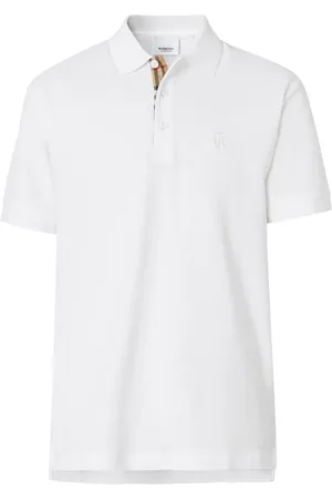 Burberry Monogram motif cotton-piqu?? polo shirt