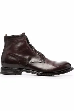 Officine creative Lace-up leather boots
