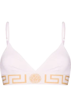 VERSACE Greca-trim triangle bra