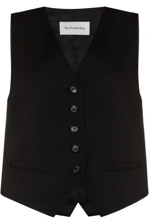 The Frankie Shop Gelso single-breasted waistcoat