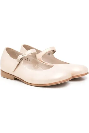 PèPè Buckle-fastening leather shoes
