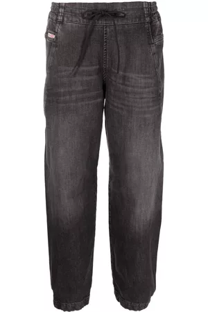Diesel Women Slim Jeans - Krailey low-rise slim-cut jeans - Black