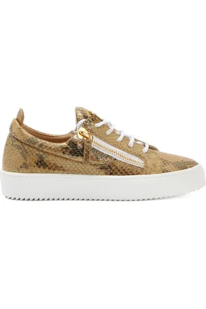 Giuseppe Zanotti Gail snakeskin-effect sneakers