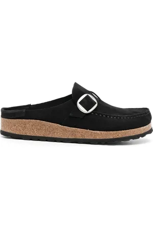 Birkenstock Closed-toe suede mules