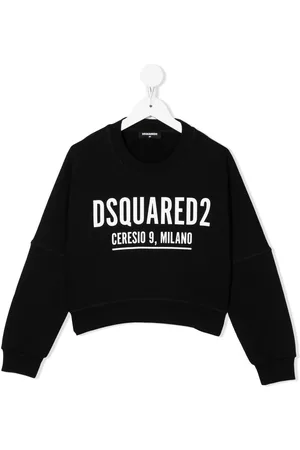 Dsquared2 Logo-print cotton sweatshirt - Black