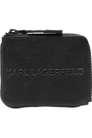 Karl Lagerfeld Men Wallets - Logo embossed wallet - Black