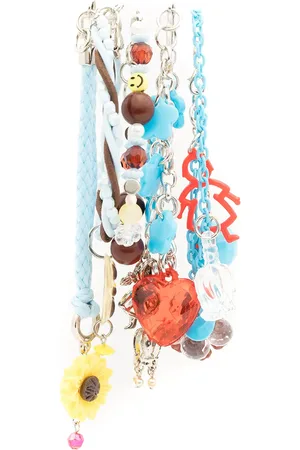 AMIR SLAMA Multi-chain bead bracelet