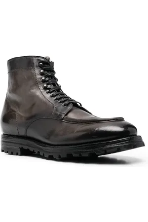 Officine creative Lace-up leather boots