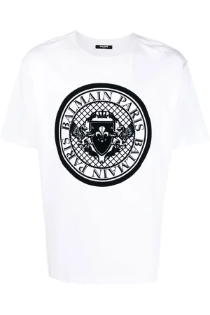 Balmain Logo-print cotton T-shirt