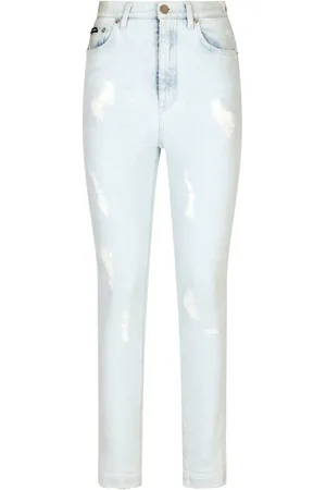 Dolce & Gabbana Grace distressed skinny jeans