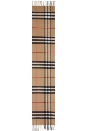 Burberry The Classic Check cashmere scarf - Neutrals