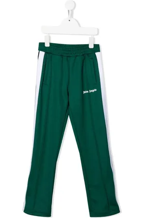 Palm Angels Side-stripe logo track pants