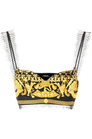 VERSACE Baroque-print top