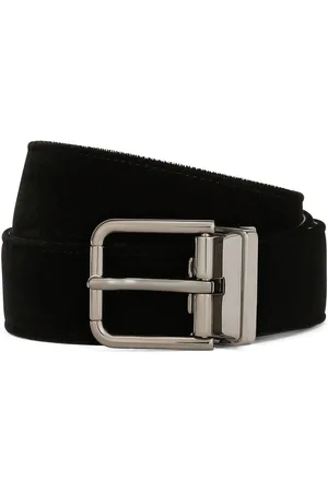 Dolce & Gabbana Buckled velvet belt