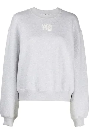 Alexander Wang Logo-print cotton sweatshirt