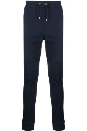 Balmain Ribbed drawstring track pants