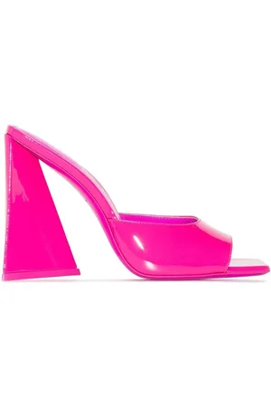 The Attico Devon 115mm patent leather mules