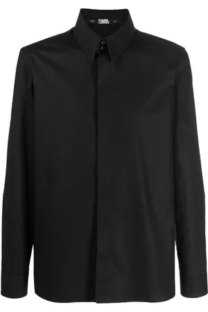 Karl Lagerfeld Button-up poplin shirt