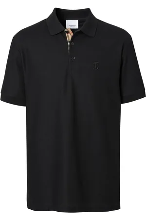 Burberry Monogram cotton piqu?? polo shirt