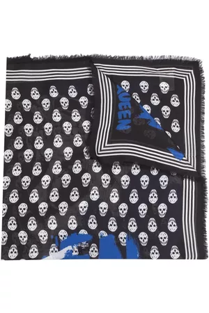 Alexander McQueen Skull-print scarf - Black