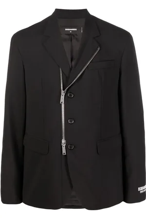 Dsquared2 Logo-print zip-fastening jacket