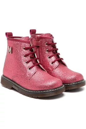 MONNALISA Ankle Boots - Lace-up ankle boots - Pink
